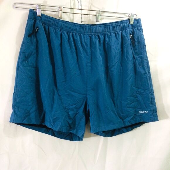 NEW Bikewa 2 in 1 Padded Cycling Shorts Blue Size 3XL Mountain Bike NWT - Picture 5 of 7